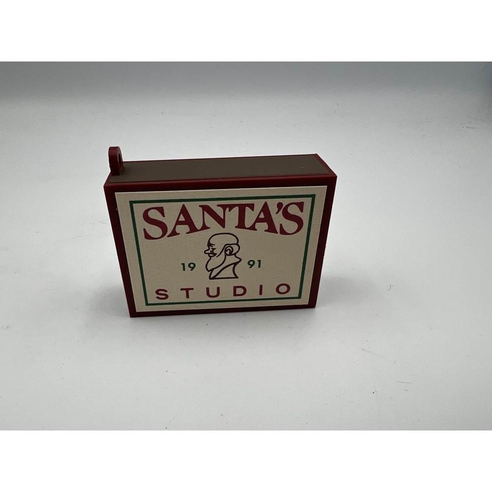 Vintage 1991 Hallmark Christmas Ornament Matchbox Memories Santas Studio